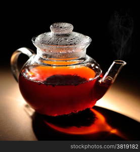 Tea in the teapot