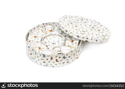 tea service isolated on a white background