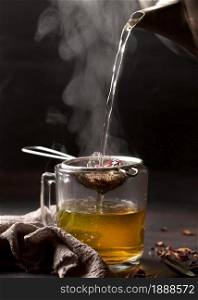 tea winter drink hot water. Resolution and high quality beautiful photo. tea winter drink hot water. High quality and resolution beautiful photo concept