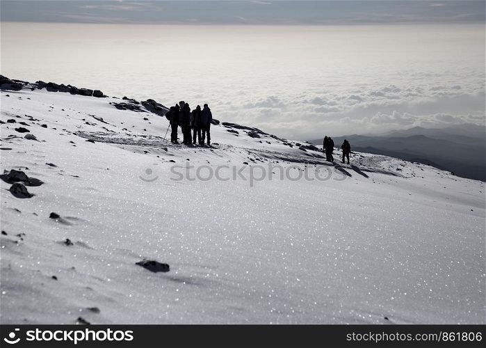 Team of climbers reach destination at the summit of Kilimanjaro