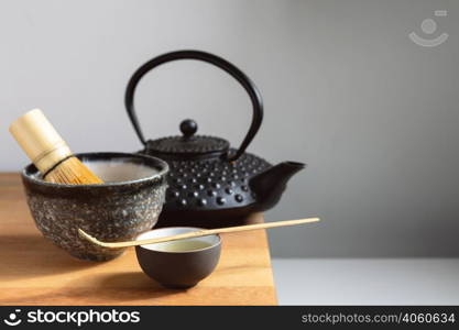 teapot tea set wooden tray 5