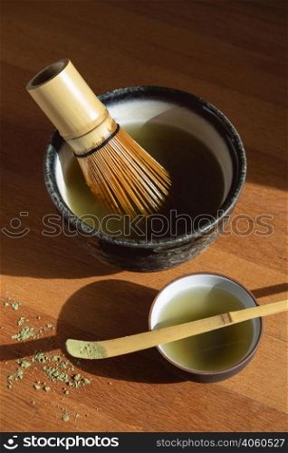 teapot tea set wooden tray 7