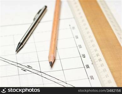 technical schemes with a pencil and ruler