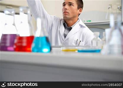 Technician Working in Laboratory