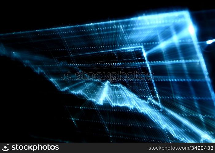 techno graph abstract background marco