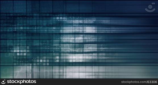 Technology Abstract as a Virtual Software Background Concept. Technology Abstract