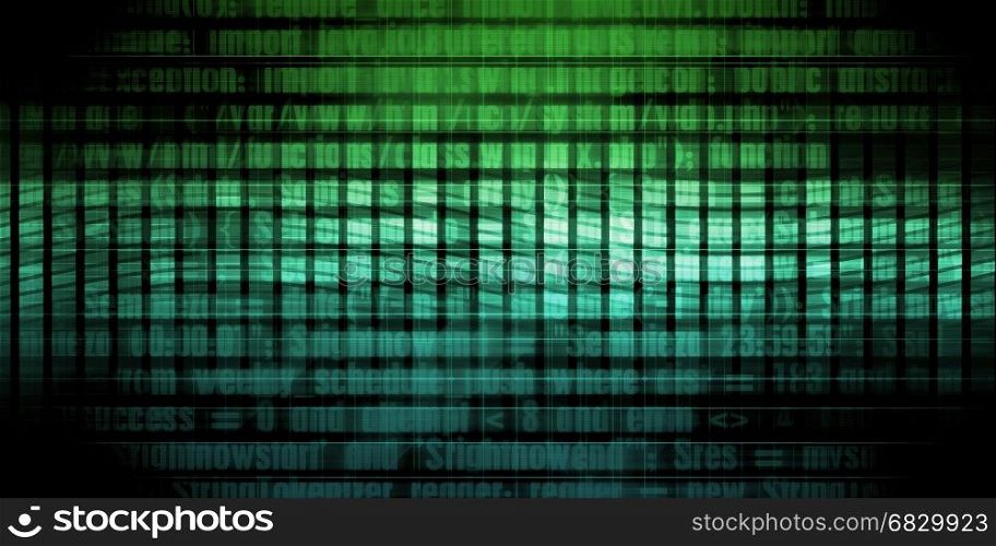 Technology Abstract Background as a Digital Concept Art. Technology Abstract Background