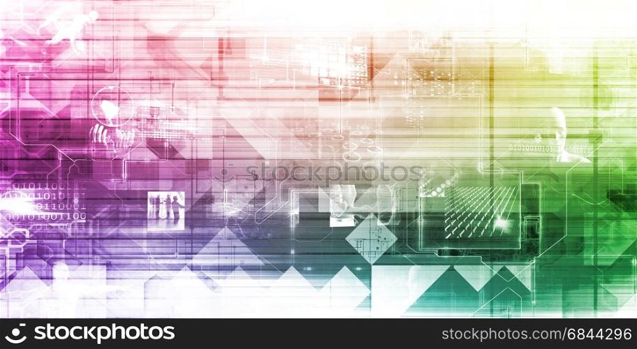 Technology Abstract Background for Presentation as Concept. Technology Abstract. Technology Abstract