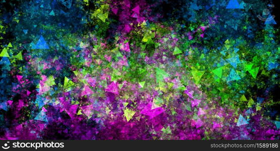 Technology Background as a Colorful Abstract Art. Technology Background