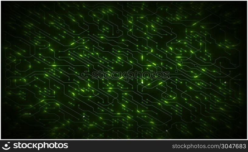 Technology Computer Chipset Background Loop