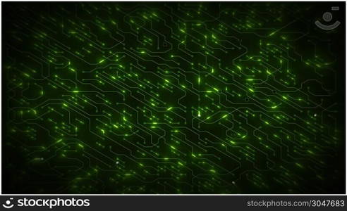 Technology Computer Chipset Background Loop