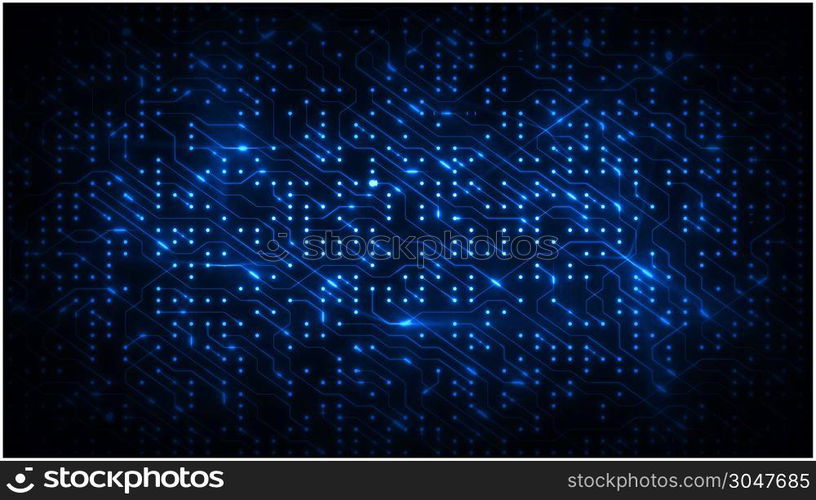 Technology Computer Chipset Background Loop