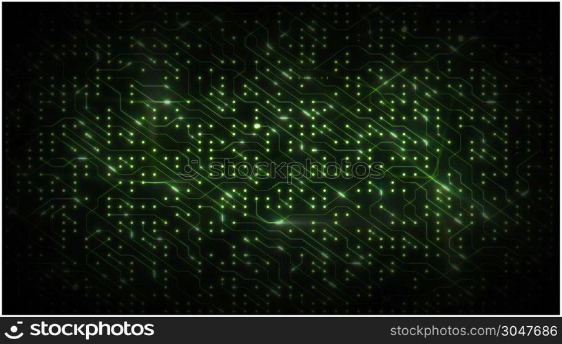 Technology Computer Chipset Background Loop