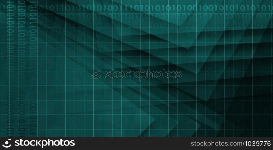 Technology Concept Abstract Presentation Background Creative Art. Technology Concept