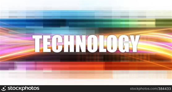 Technology Corporate Concept Exciting Presentation Slide Art. Technology Corporate Concept