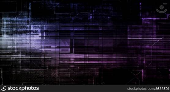 Technology Data Abstract Pattern Background as a Digital Concept. Technology Data Abstract