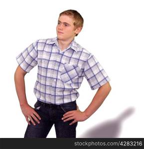 Teen boy body language expressions - Self Assured Confident