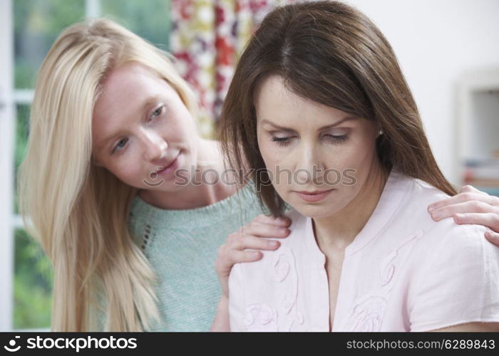 Teenage Daughter Worried About Unhappy Mother