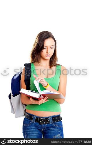 Teenager student