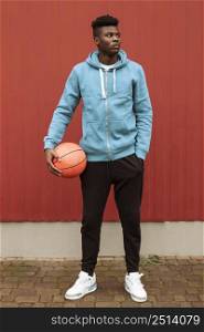 teenager with basketball ball 6