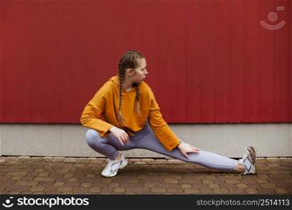 teenagers working out outdoors 3