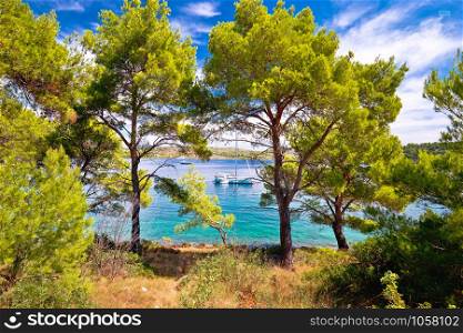 Telascica bay nature park yachting destination of Dugi otok island, Dalmatia, Croatia