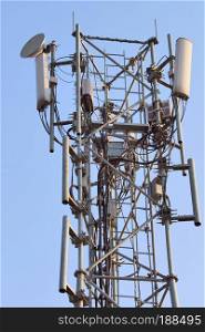 Telecommunications tower for mobile communications