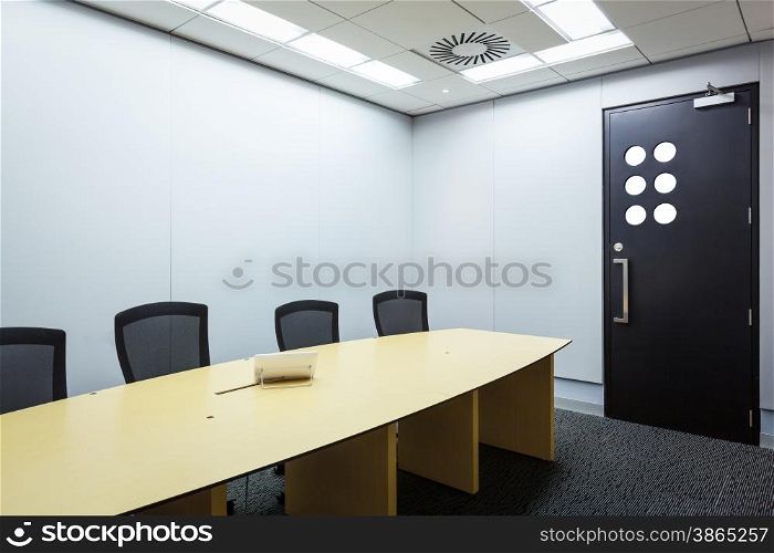 teleconferencing, video conference and telepresence business meeting room