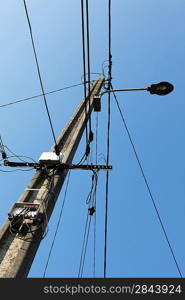 Telegraph pole