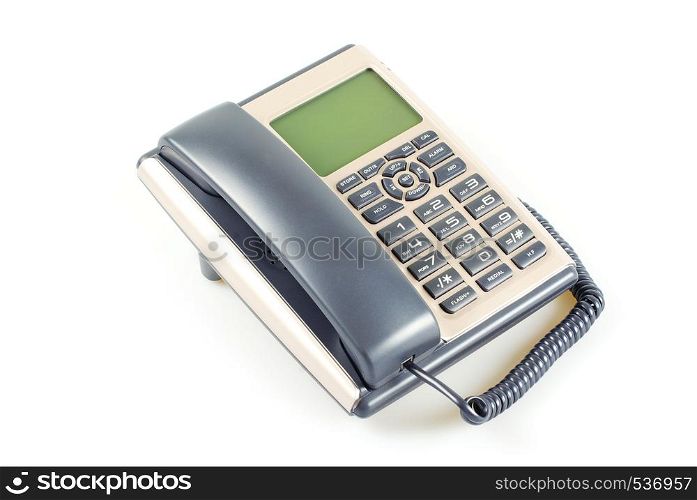 telephone isolated on a white background