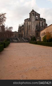 Templar Church at the Convent of Christ in Tomar, Portugal (build in the 12th century, UNESCO World Heritage)