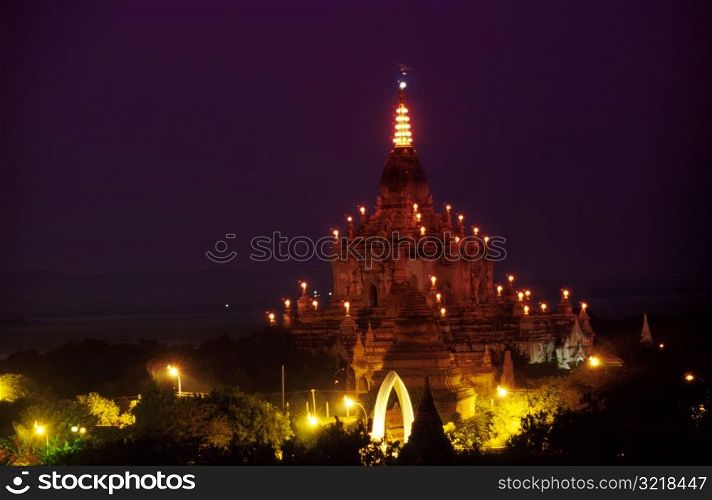Temple at Night