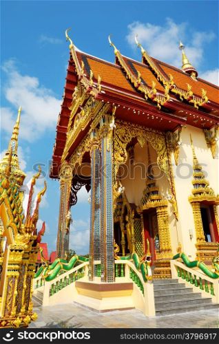 temple complex Wat Plai Laem, Samui island, Thailand
