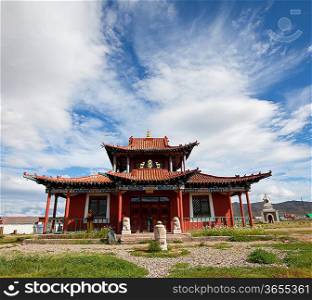 Temple in Mongolia,Moron