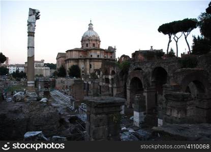 Temple of Concord in the Roman Forum, Rome, Italy