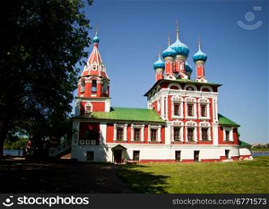 Temple of Crown Prince Dmitry on the Blood. Uglich, Russia