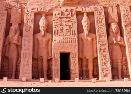 Temple of Hathor at Abu Simbel, Egypt