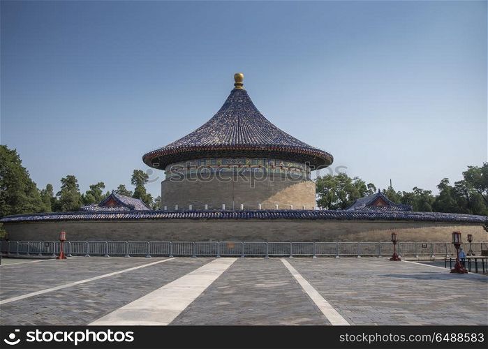 Temple of Heaven - temple and monastery complex in central Beijing. Temple of Heaven - temple and monastery