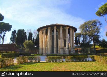 Temple of Hercules Victor, Rome Italy .. Temple of Hercules Victor, Rome Italy