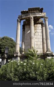 Temple of Vesta in the Roman Forum, Rome, Italy