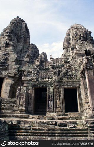 Temple witn two doors, Bayon temple, Angkor