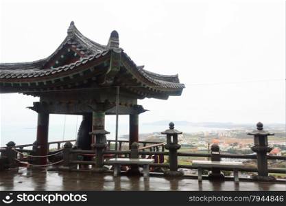 Temples and stunning scenery on the island of Jeju South Korea