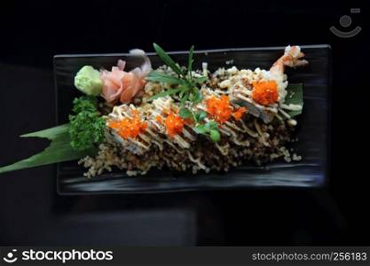 tempura prawn maki sushi