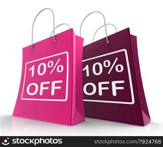 Ten Percent Off On Shopping Bags Show 10 Bargains