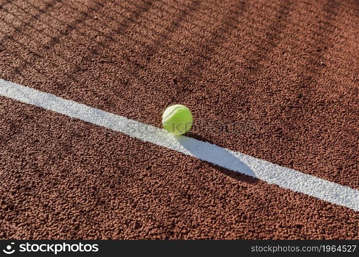 tennis ball court ground. High resolution photo. tennis ball court ground. High quality photo