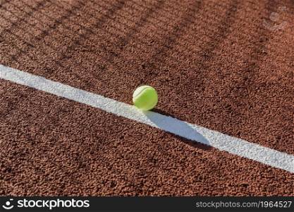 tennis ball court ground. High resolution photo. tennis ball court ground. High quality photo