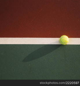 tennis ball field