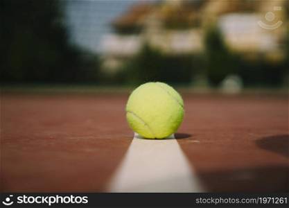 tennis ball marking. High resolution photo. tennis ball marking. High quality photo