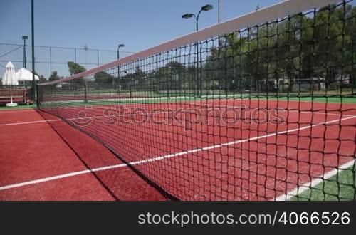 Tennis court. Grid for tennis.