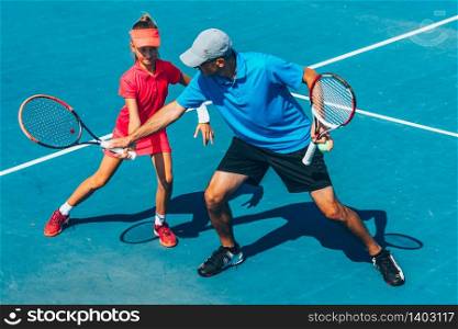 Tennis training